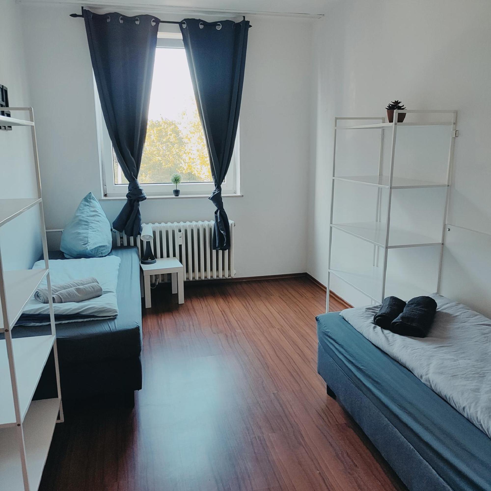 Ferienwohnung Monteurwohnung Messewohnung Duisburg Sued Grenze Duesseldorf 6 Personen Eksteriør bilde
